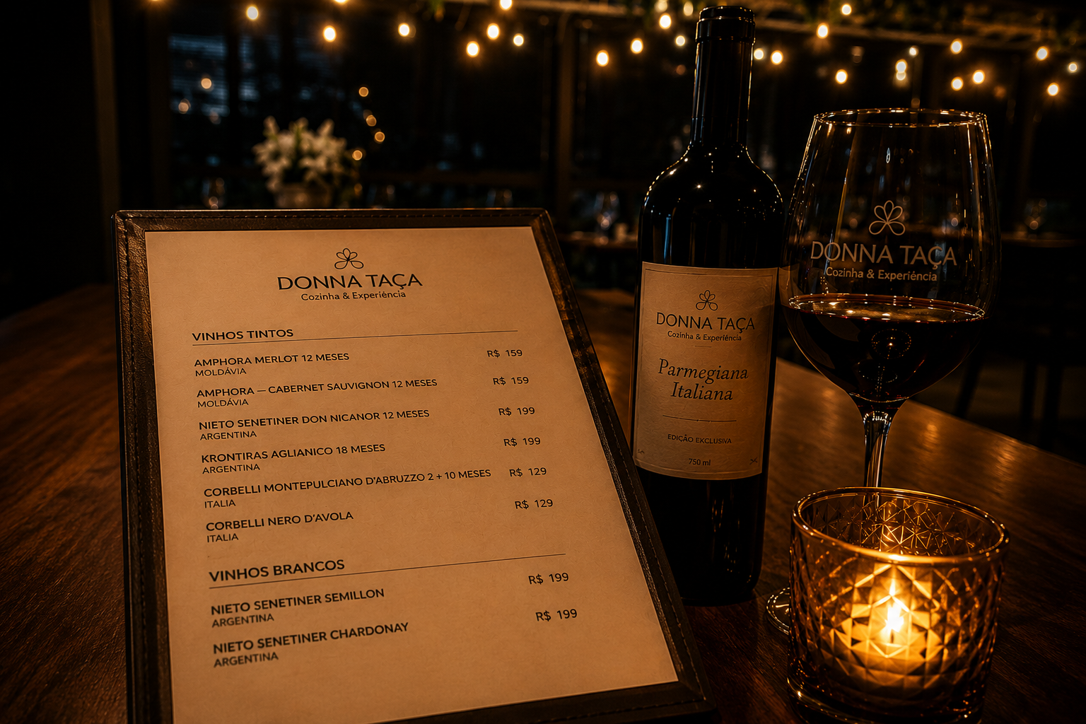 Carta de Vinhos